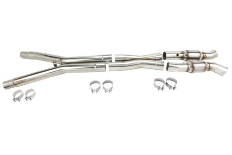 Kooks 05-08 Chevrolet Corvette Base 1-7/8 x 3 Header & Green Catted X-Pipe Kit thumbnail 4