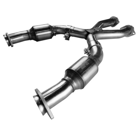 Kooks 99-04 Ford Mustang GT / Cobra 2 1/2in In x 2 1/2in OEM Out Cat SS X Pipe Kooks HDR Req thumbnail 3