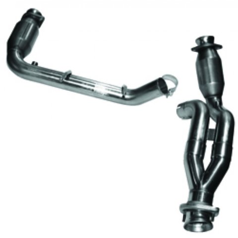 Kooks 09-10 Ford F-150/ Ford Raptor 5.4L 3V 2 1/2in x 2 1/2in OEM Cat Y Pipe Kooks HDR Req thumbnail 3