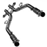Kooks 12-13 Ford Mustang GT 5.0L 4V -302 Boss Edition 3in x 2 3/4in OEM Cat H Pipe SS thumbnail 4