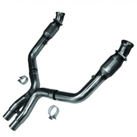 Kooks 11-14 Ford Mustang GT 5.0L 4V 3in x 2 3/4in OEM Cat X Pipe Kooks HDR Req thumbnail 3