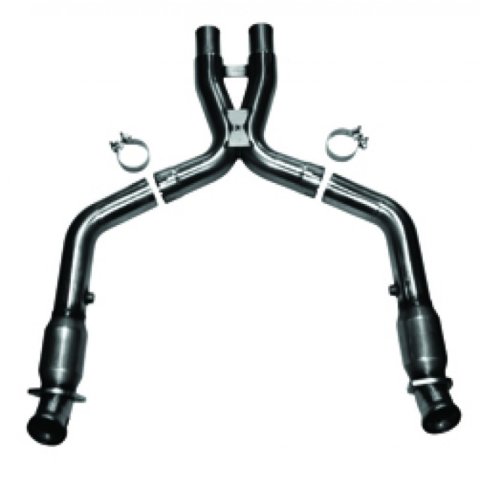 Kooks 11-14 Ford Mustang GT 5.0L 4V 3in x 2 3/4in OEM Cat X Pipe Kooks HDR Req thumbnail 4