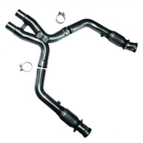 Kooks 11-14 Ford Mustang GT 5.0L 4V 3in x 2 3/4in OEM Cat X Pipe Kooks HDR Req thumbnail 5