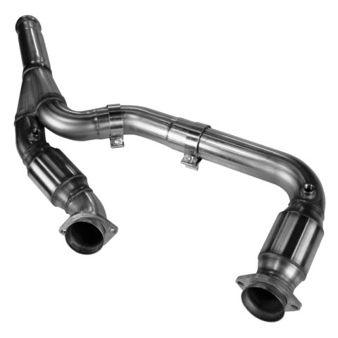 Kooks 14+ GM 1500 Series Truck 5.3L 3in x OEM Out Cat SS Y Pipe Kooks HDR Req thumbnail 2