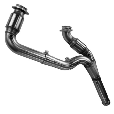 Kooks 14+ GM 1500 Series Truck 5.3L 3in x OEM Out Cat SS Y Pipe Kooks HDR Req thumbnail 4