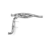 Kooks 10-14 Ford Raptor SVT 6.2L 4V ALL 3in SS OEM Exhaust GREEN Cat Y Pipe thumbnail 1