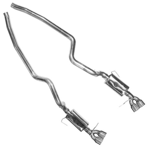 Kooks 13-14 Ford Mustang GT500 5.8L 4V 2 3/4in x 3in OEM Cat-back Exhaust thumbnail 1
