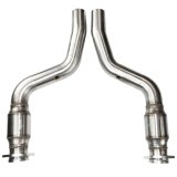 Kooks 06-10 Dodge Charger SRT8 3in In x 3in Out GREEN Cat SS Conn. Pipes thumbnail 4