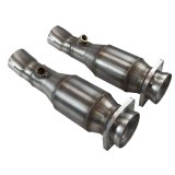 Kooks 04-07 Cadillac CTS-V 3in x 2 1/2in OEM SS Cat Conn. Pipes thumbnail 2