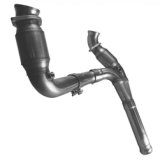 Kooks 09-13 GM 1500 3in x OEM Out Cat SS Y Pipe Kooks HDR Req thumbnail 5