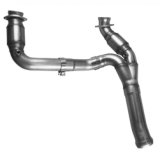 Kooks 09-13 GM 1500 3in x OEM Out Cat SS Y Pipe Kooks HDR Req thumbnail 6