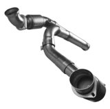 Kooks 09-13 GM 1500 3in x OEM Out Cat SS Y Pipe Kooks HDR Req thumbnail 8