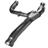 Kooks 09-13 GM 1500 3in x OEM Out Cat SS Y Pipe Kooks HDR Req thumbnail 9