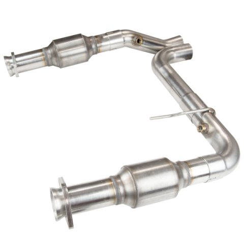 Kooks 99-04 Ford F-150 Harley/Lightning 2.5in Connection Pipe w/ Race Cats * Must Use Kooks Headers* thumbnail 1