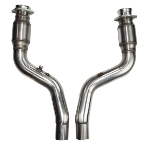 Kooks 11-15 Dodge Charger SRT8/12-15 Challenger SRT8 3in x 2 3/4in Catted SS Connection Pipes thumbnail 4