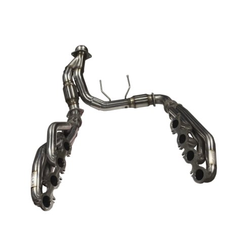 Kooks 21-23 Ford F150 Coyote V8 5.0L 1-3/4in SS Header w/ GREEN Catted Connection Pipe thumbnail 2