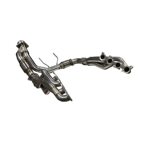 Kooks 21-23 Ford F150 Coyote V8 5.0L 1-3/4in SS Header w/ GREEN Catted Connection Pipe thumbnail 4
