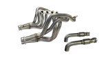 Kooks 15-24 Ford Mustang GT/Dark Horse V8 5.0L 1-7/8in SS Headers w/ GREEN Catted Connection Pipe thumbnail 6