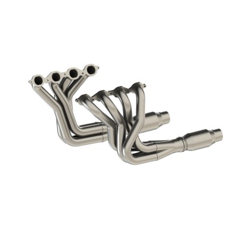 Kooks 67-69 Chevrolet Camaro Firebird 1-7/8in x 3in LT Swap Header w/ Green Catted Connection Pipes thumbnail 4