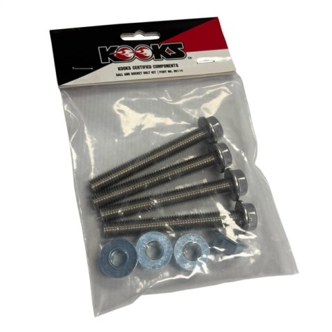 Kooks Ball and Socket Bolt Kit (4 M10 x 75 Flange Bolts/ 4 M10 Flange Nuts) thumbnail 2