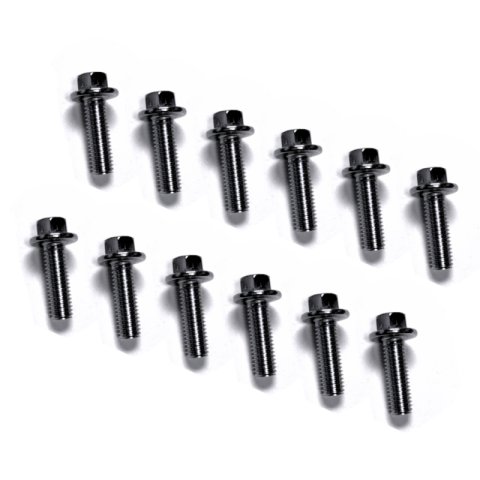 Kooks LS Engine Header Bolts and Locking Hardware Qty 12 - M8 - 1.25 x 25mm Bolts thumbnail 1