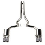 Kooks 18-24 Ford Mustang GT 5.0 3in. Valved Touring Cat-Back Exhaust - Carbon Tips thumbnail 1