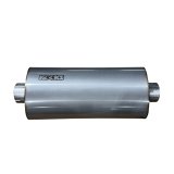 Kooks 3in Oval Clamp In Center/Center Muffler 18in Long Body Polished Stainless Steel thumbnail 6