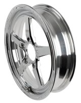 Weld Alumastar 1-Piece 15x3.5 / 5x4.5 BP / 2.25in. BS Polished Wheel - Non-Beadlock thumbnail 4