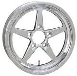 Weld Alumastar 1-Piece 15x3.5 / 5x4.5 BP / 1.75in. BS Polished Wheel - Non-Beadlock thumbnail 6