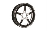 Weld Alumastar 1-Piece 15x3.5 / 5x4.5 BP / 2.25in. BS Black Wheel - Non-Beadlock thumbnail 1