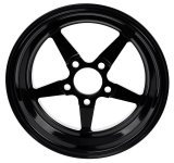 Weld Alumastar 1-Piece 15x3.5 / 5x4.75 BP / 2.25in. BS Black Wheel - Non-Beadlock thumbnail 2