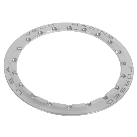 Weld Double Beadlock Ring 15in. / 20-Hole M/T 13.25in. 1 Ring - Polished thumbnail 1
