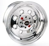 Weld Draglite 15x10 / 4x108 & 4x4.5 BP / 6.5in. BS Polished Wheel - Non-Beadlock thumbnail 6
