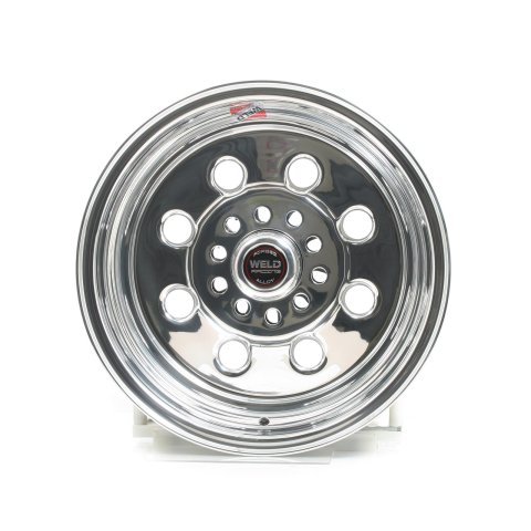 Weld Draglite 15x10 / 5x4.5 & 5x4.75 BP / 5.5in. BS Polished Wheel - Non-Beadlock