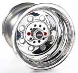 Weld Draglite 15x14 / 5x4.5 & 5x4.75 BP / 7.5in. BS Polished Wheel - Non-Beadlock thumbnail 6