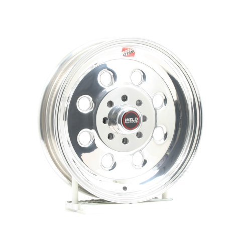 Weld Draglite 15x3.5 / 5x4.5 & 5x4.75 BP / 1.375in. BS Polished Wheel - Non-Beadlock thumbnail 2