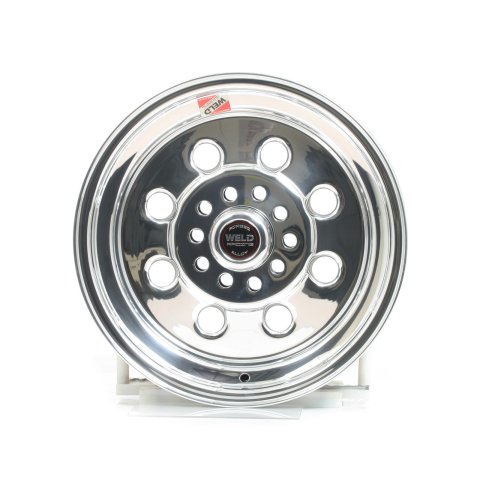 Weld Draglite 15x7 / 5x4.5 & 5x4.75 BP / 4.5in. BS Polished Wheel - Non-Beadlock