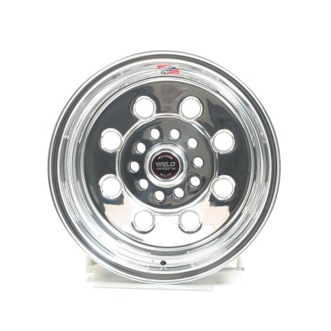 Weld Draglite 15x8 / 5x4.5 & 5x4.75 BP / 3.5in. BS Polished Wheel - Non-Beadlock