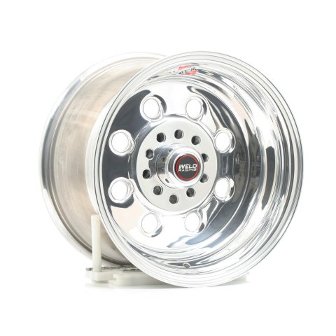 Weld Draglite 15x9 / 5x4.5 & 5x4.75 BP / 4.5in. BS Polished Wheel - Non-Beadlock thumbnail 2