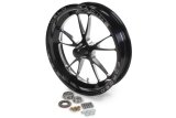 Weld Full Throttle 1-Piece 15x3.5 / Anglia Spindle MT / 1.75in. BS Black Wheel - Non-Beadlock thumbnail 2
