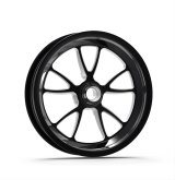Weld Full Throttle 1-Piece 17x3.5 / Strange Spindle MT / 1.75in. BS Black Wheel - Non-Beadlock thumbnail 2