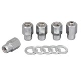 Weld Open End Lug Nuts w/Centered Washers 1/2in. RH - 5pk. thumbnail 1