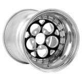 Weld Magnum III 15x10 / 5x4.5 BP / 5.5in. BS Black Wheel - Non-Beadlock thumbnail 4