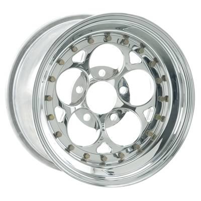 Weld Magnum III 15x10 / 5x4.75 BP / 3.5in. BS Polished Wheel - Non-Beadlock thumbnail 3