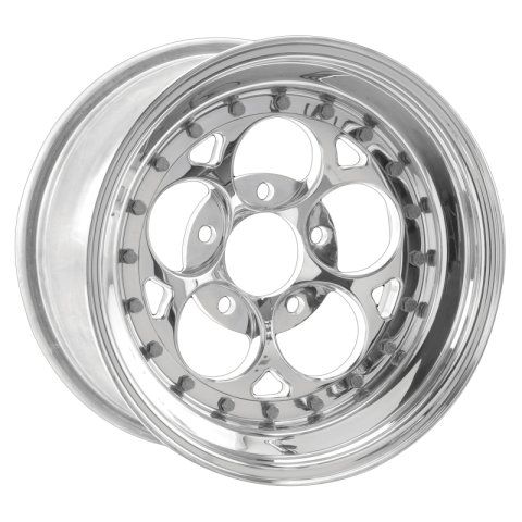 Weld Magnum III 15x10 / 5x4.75 BP / 3.5in. BS Polished Wheel - Non-Beadlock thumbnail 4