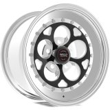 Weld Magnum III 15x6 / 5x4.5 BP / 3.5in. BS Black Wheel - Non-Beadlock thumbnail 5