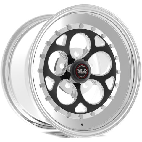 Weld Magnum III 15x8 / 5x4.5 BP / 4.5in. BS Black Wheel - Non-Beadlock thumbnail 5