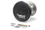 Weld Magnum Sprint 15x17 / 42-Spline / 5in. BS Black Wheel - Outer Beadlock w/Black 6-Dzus Cover thumbnail 3
