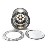 Weld Magnum Sprint 15x17 / 42-Spline / 5in. BS Gold Wheel - Outer Beadlock w/6-Dzus Cover thumbnail 2