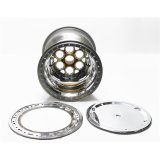 Weld Magnum Sprint 15x17 / 42-Spline / 7in. BS Gold Wheel - Outer Beadlock w/6-Dzus Cover thumbnail 2